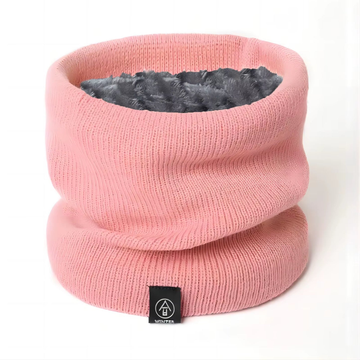 Fashion Women Knitted Scarf Solid Cashmer like Winter Snood Scarves Lady Warm Thick Unisex Men Neck Scarfs Ring